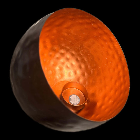 Kerzenhalter Ryan schwarz / kupfer