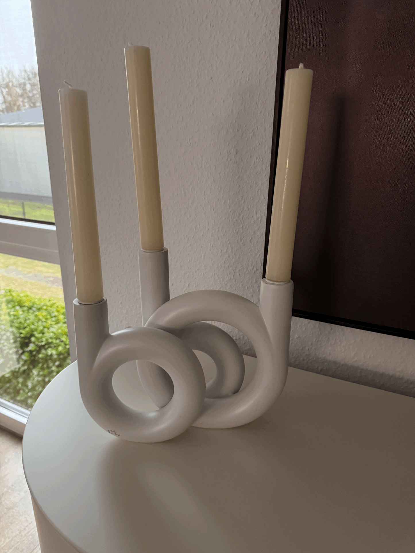 Kerzenhalter Ringeform v. Present Time Medium