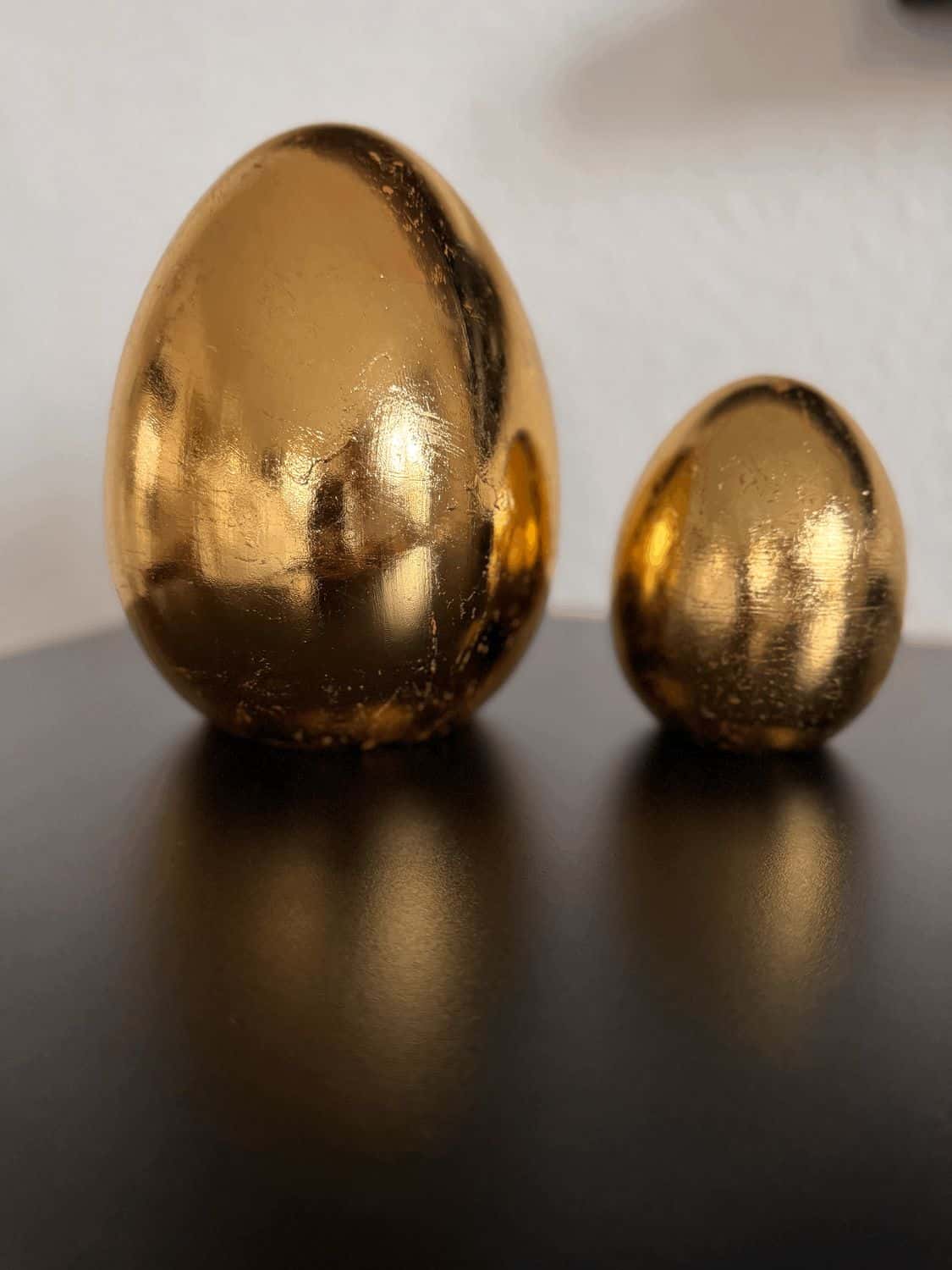 Osterei Moni in Gold 17 groß