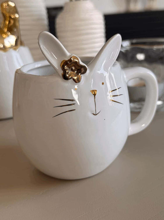 Tasse im Hasen-Design von Clayre&Eef