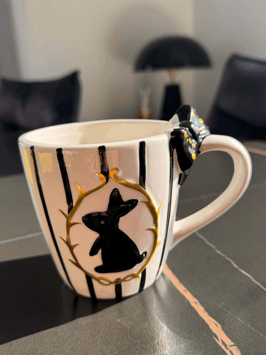 Tasse im Hasen-Design von Clayre & Eef