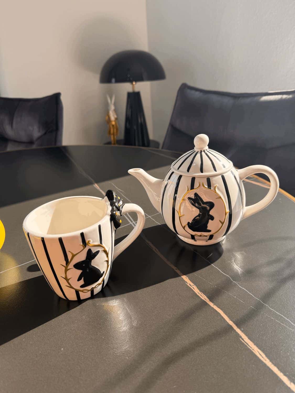 Tasse im Hasen-Design von Clayre & Eef