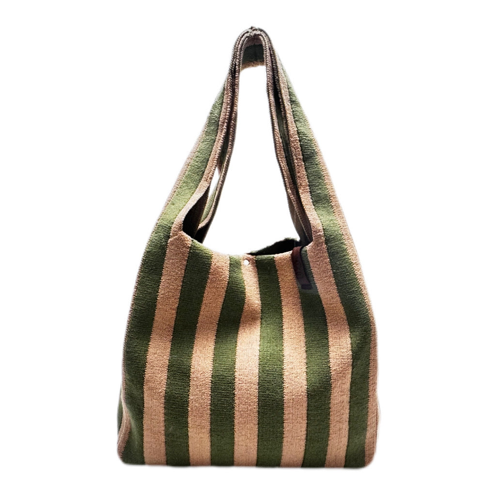LOT83 Loïs 44 Tasche/ Shopper Grün Beige