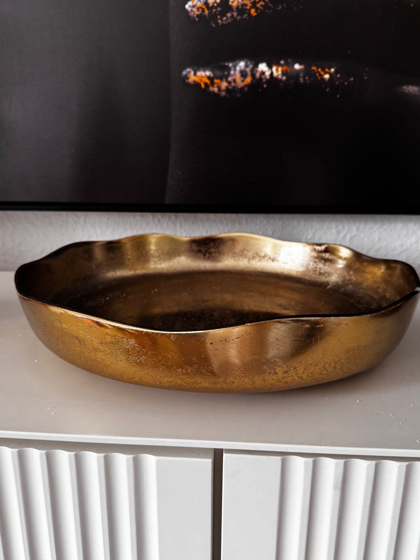 Countryfield Schale Emina S Metall Gold Ø 38 cm