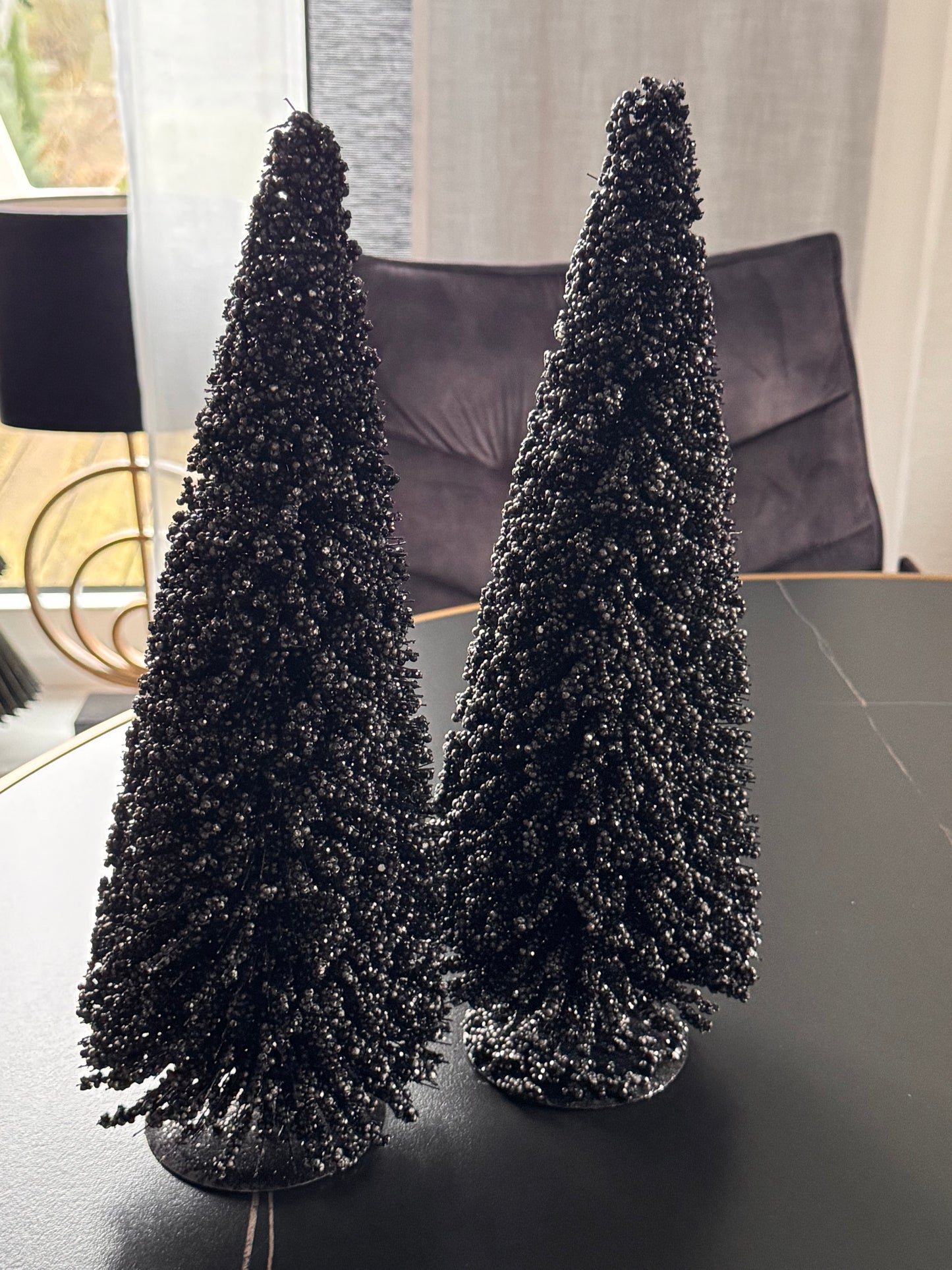 Tannenbaum Lumiére in Schwarz ca. 41 cm von Exner