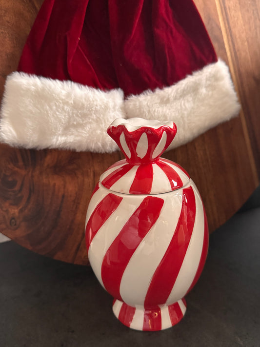 Keksdose Candy in Rot/weiß von Exner