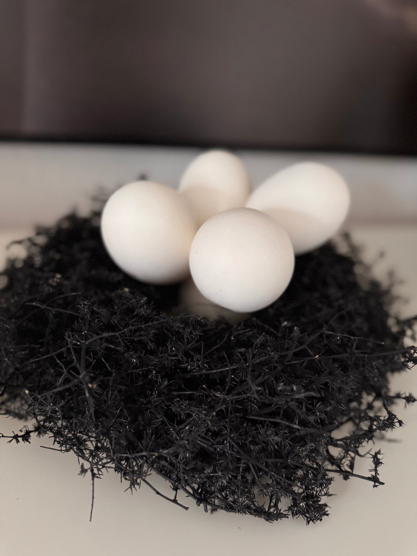 Asparagus Kranz schwarz ø 28 cm