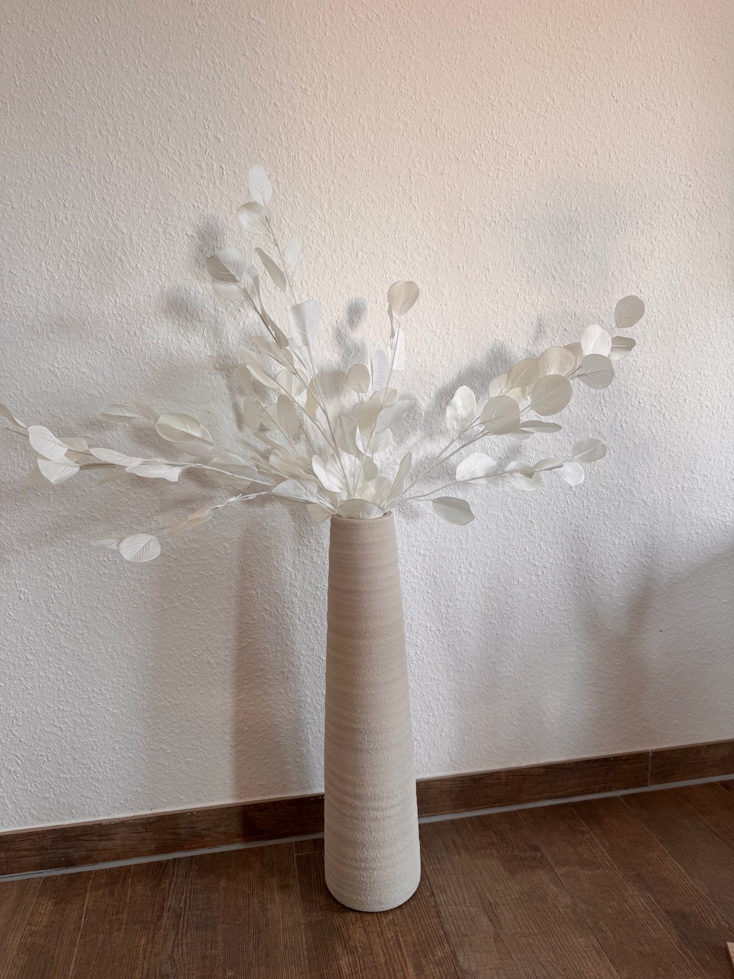 Eukalyptus Zweig in Weiß von Boltze Homeb ca. 90 cm