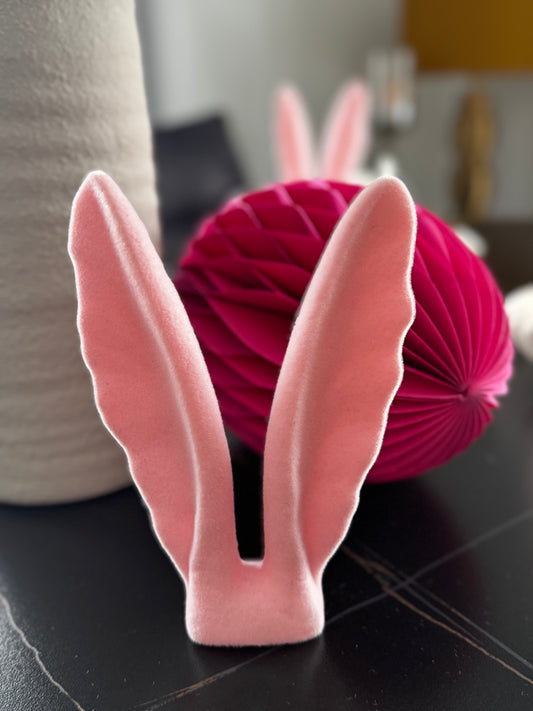 Hasenohren der fröhliche Osterakzent in Rosa 19 cm von Wurm
