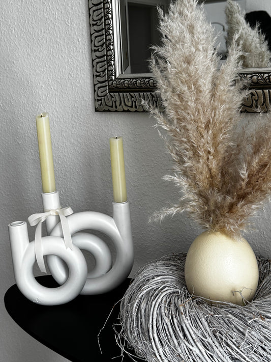 Kerzenhalter Ringeform v. Present Time Medium