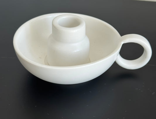 Kerzenhalter Chris in Weiß ø 14 cm von Leeff
