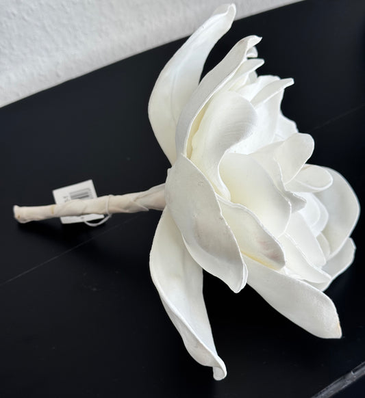 Dekorative Blume in Weiß Laura ca. 22 cm by Luimes & Luimes