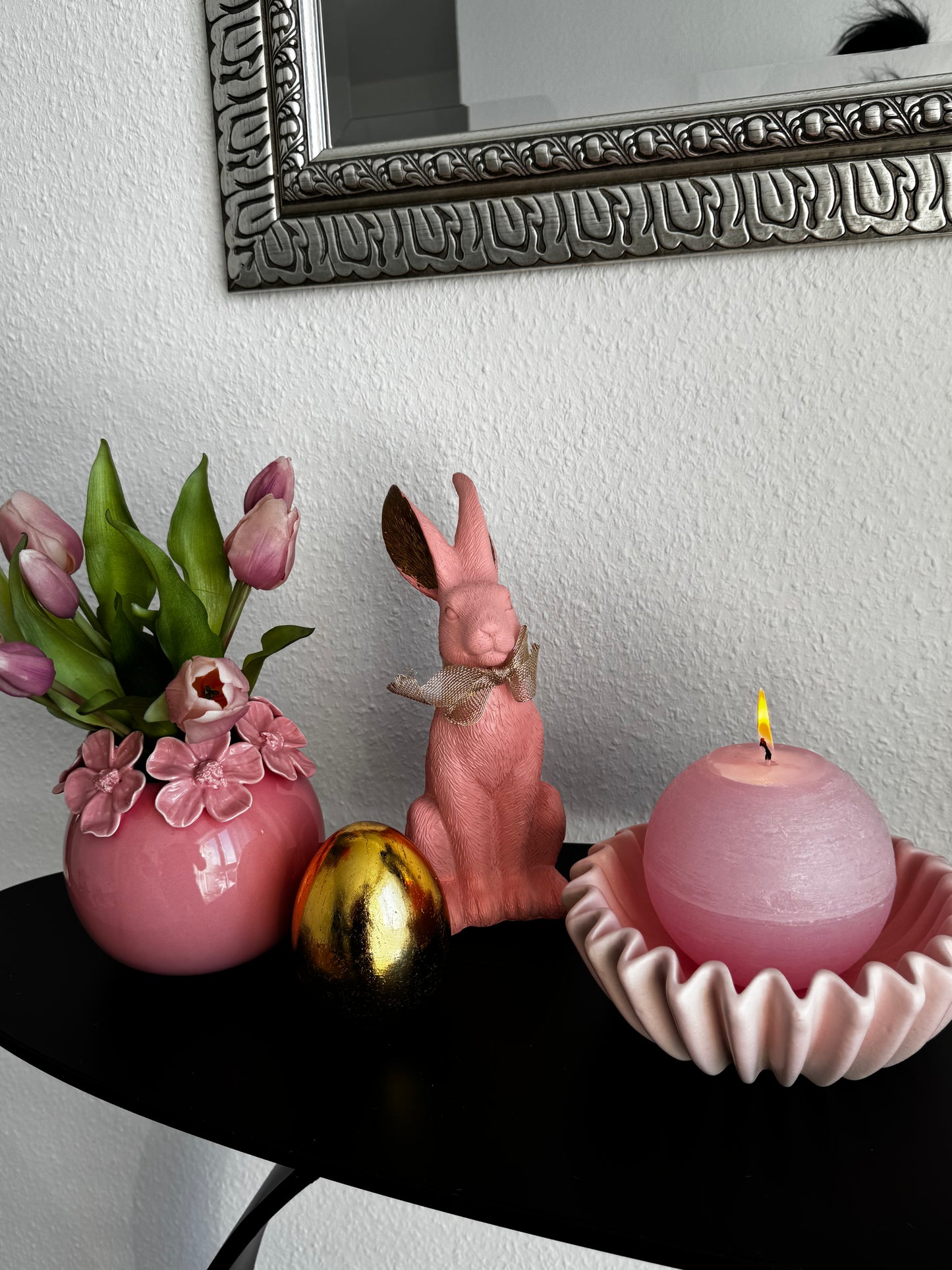 Blumenvase "Jolie" in Rosa von Luimes & Luimes 16 cm