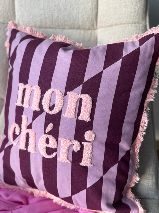 Deko Kissen "Mon Chéri" 45x45 cm von Dutch Decor