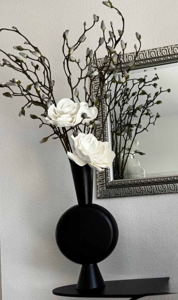 Dekorative Blume in Weiß Laura ca. 22 cm by Luimes & Luimes