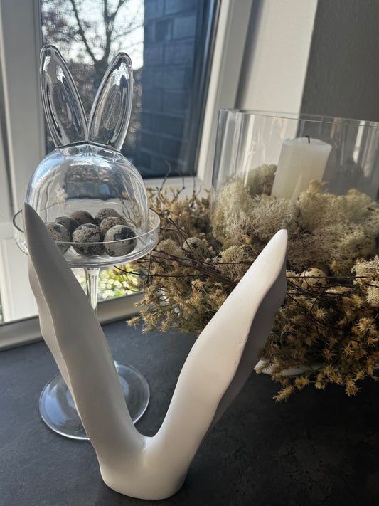 Naturkranz " Bodhi " mit Eiern ø 35 cm von Couronne