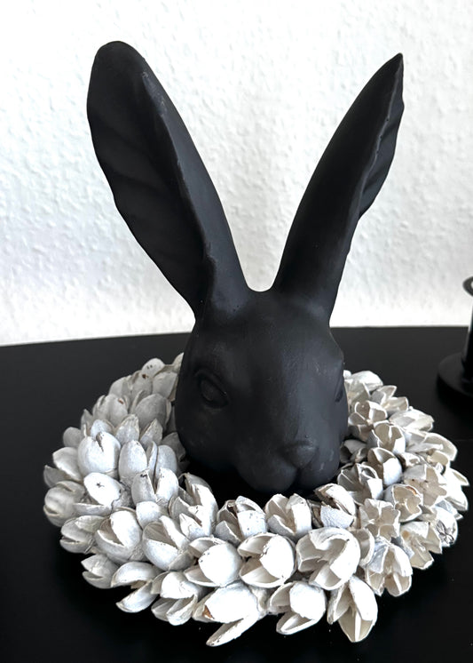 Kranz Bakuli in White klein 20 cm von Courone