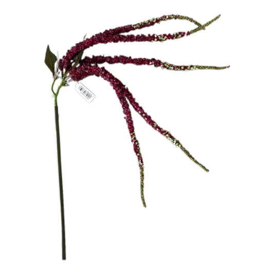 Künstlicher Amaranthus in Burgund 97 cm - Edle Deko- Kunstblume