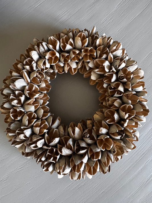 Bakuli Kranz in ø 20 cm in Beige/Latte von Couronne
