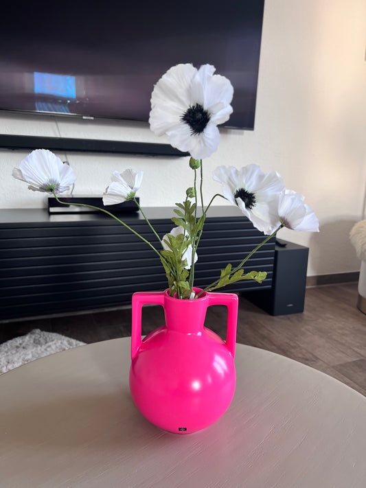 Blumenvase pink Kettlebell von Housevitamin