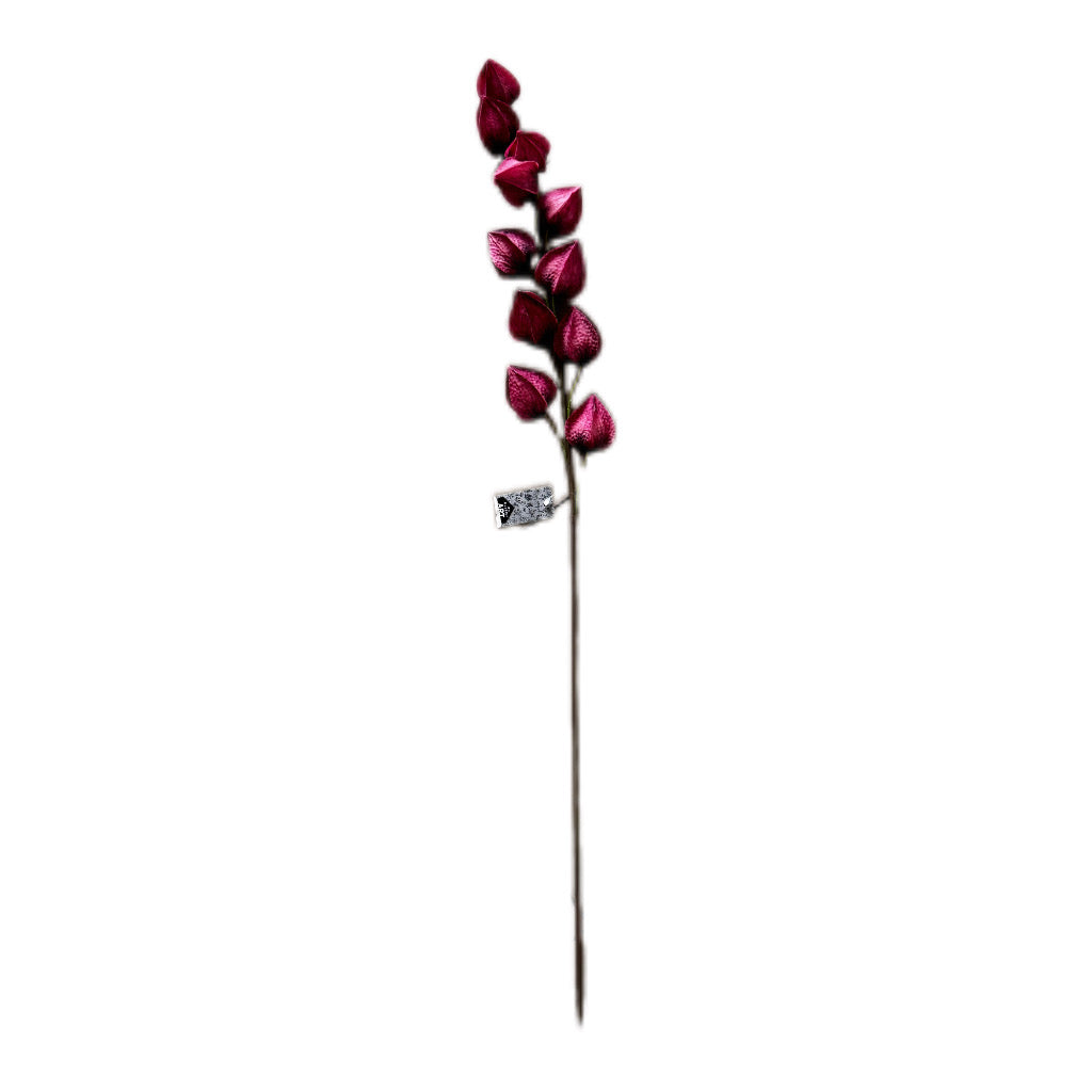 Physalis Lampionenblumen Zweig Bordeaux 91 cm