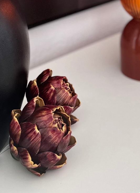 Artischocke in Burgund 12 cm von H.U.Scheulen - JP Lifestyle & More