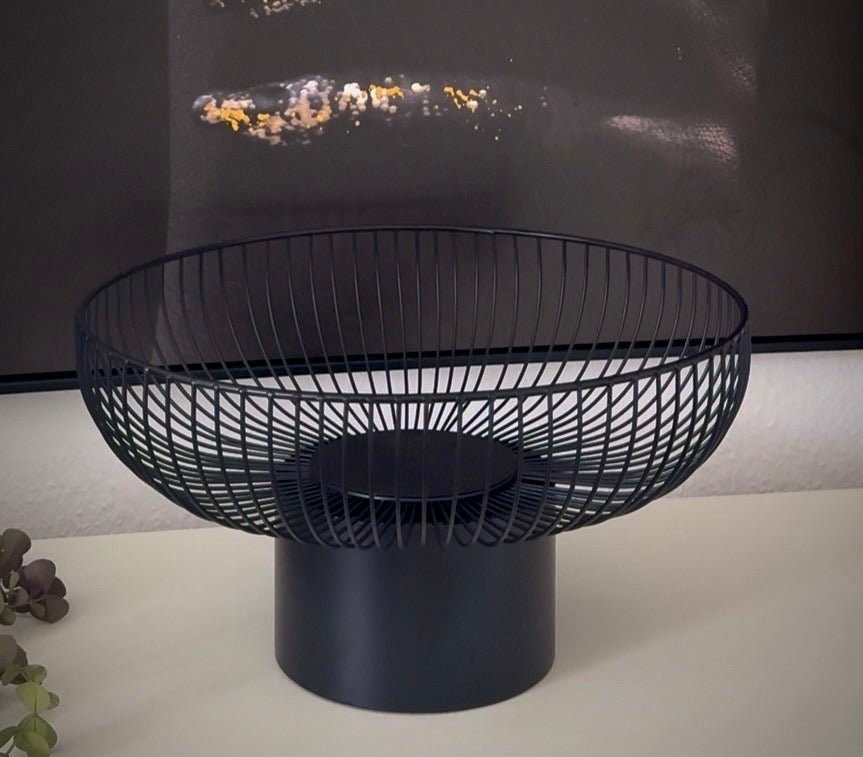 Dekoschale Cindy in Schwarz von Boltze Home - JP Lifestyle & More