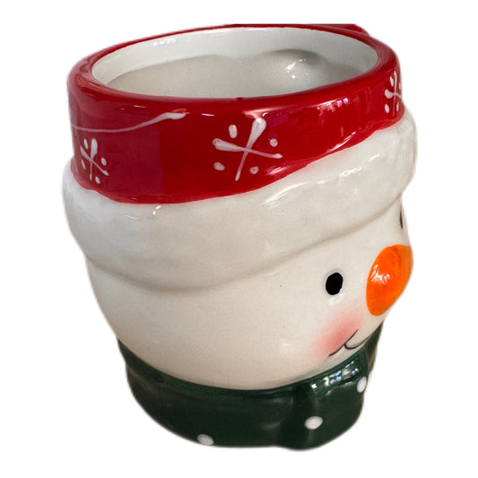 Becher Schneemann Keramik von Wurm 370 ml