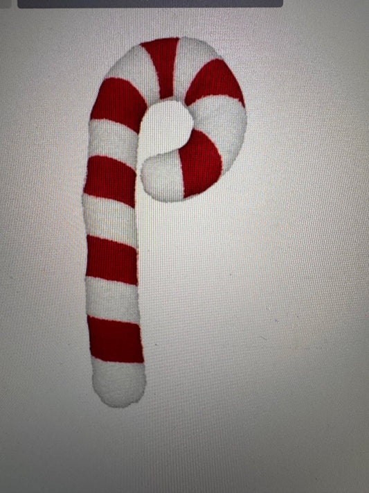 Zuckerstange Kissen in Rot/Weiß von Exner