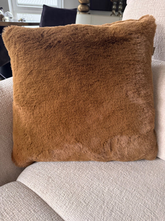 Wohnkissen/ Dekokissen ZAYA in Tobacco Braun 45 x 45 cm von Dutch Decor - JP Lifestyle & More