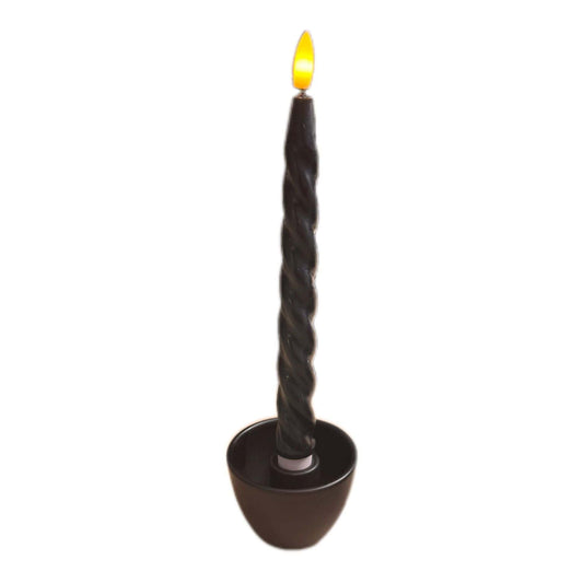 Kerzenhalter schwarz