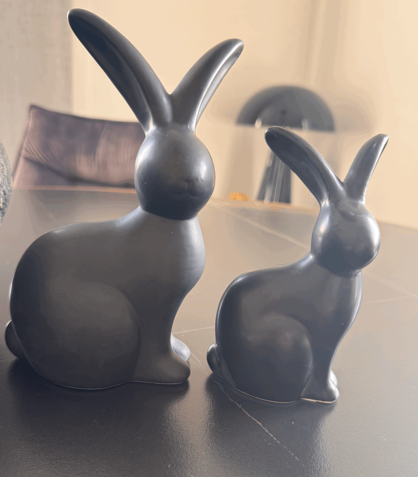 Hase Manni schwarz 15 cm