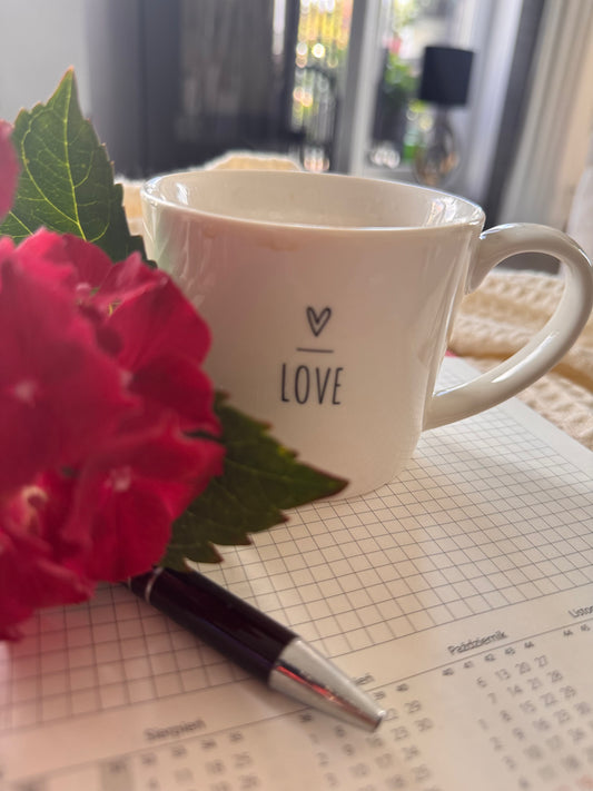 Tasse Love von Clayre & Eef 275 ml