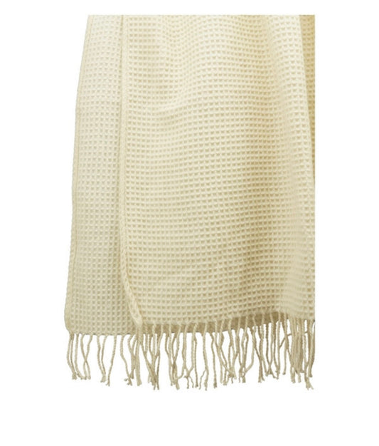 Wohndecke cussin Creme von  Exner 152 x 127 cm