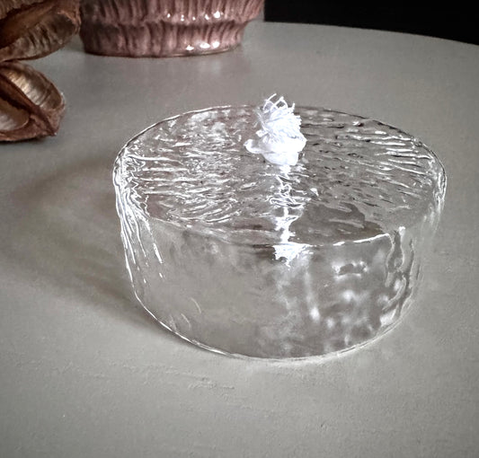 Leeff Öl Lampe Oscar Gr. L Glas transparent