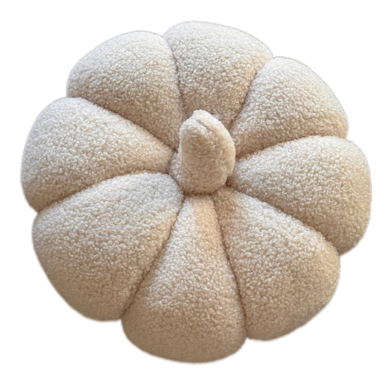 Kissen Kürbis Dans von Exner weiß