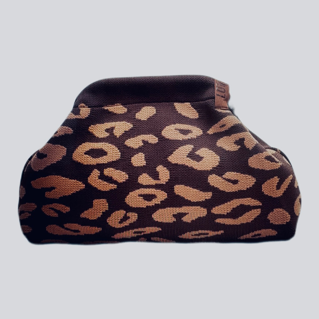 LOT83 Clutch/Kulturtasche EMMA-155 Braun Beige