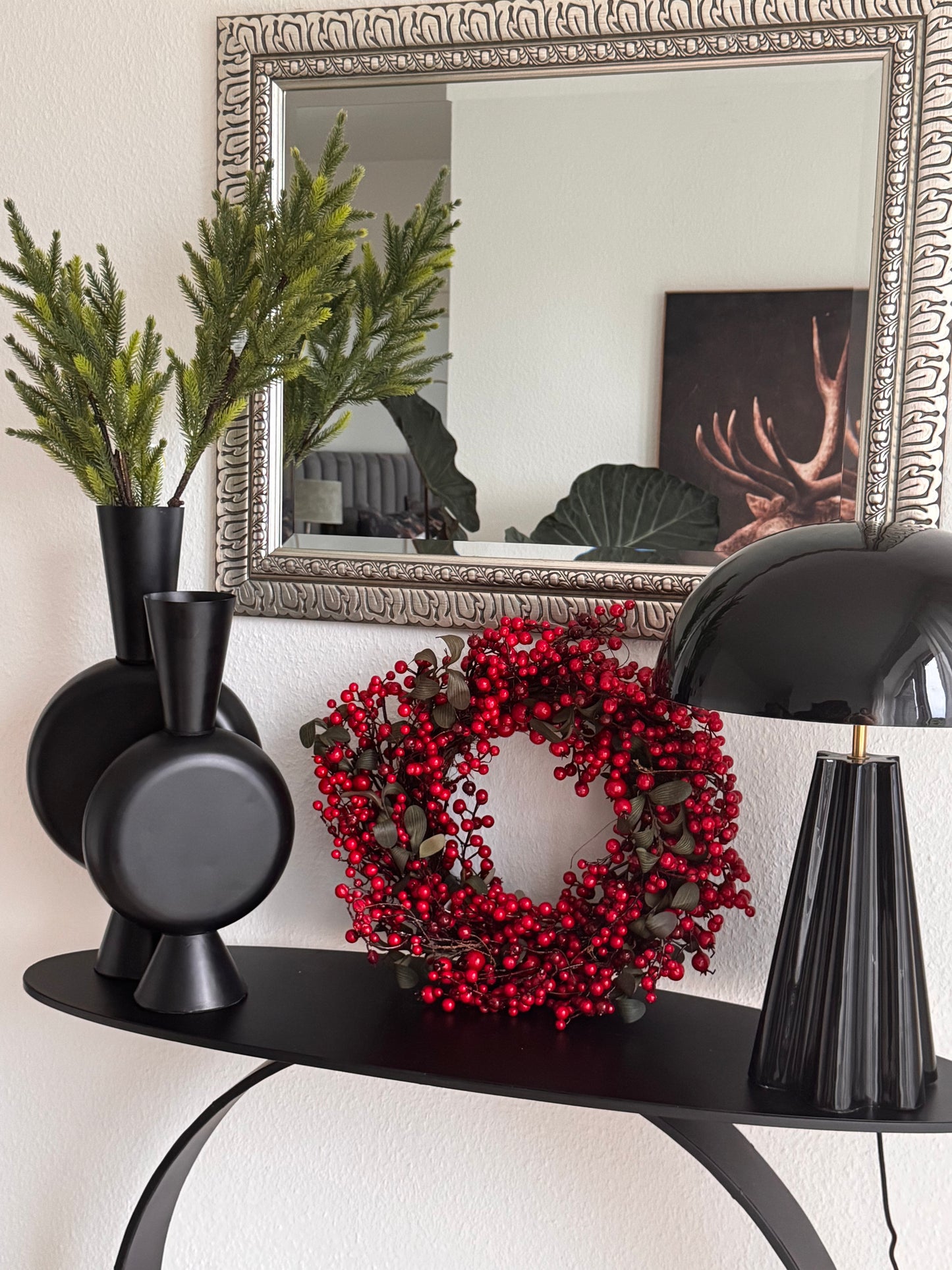 Dekokranz Rote Beeren  40 cm by Moos