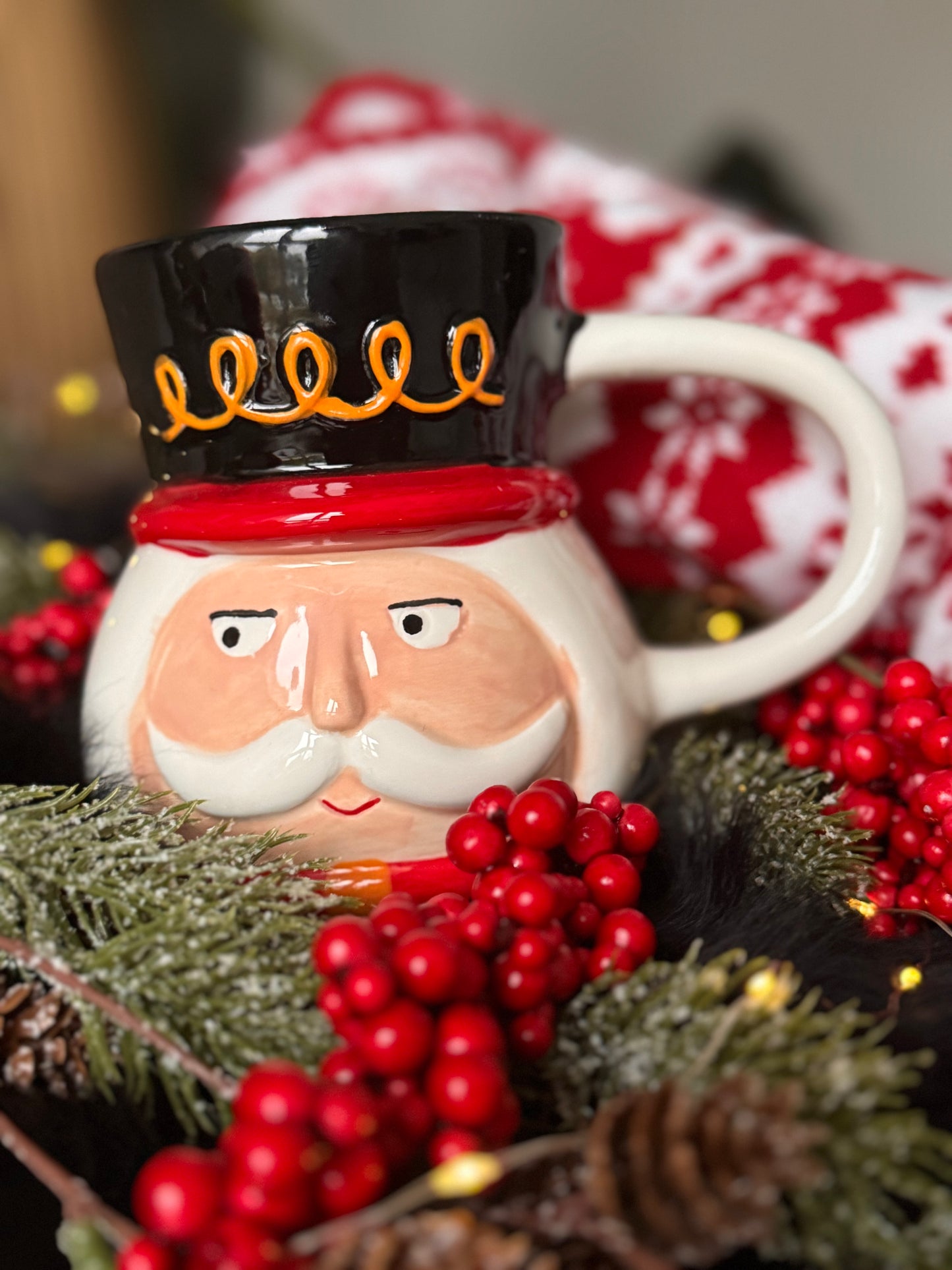 Weihnachtsbecher Nussknacker  Soldat von Exner 350 ml