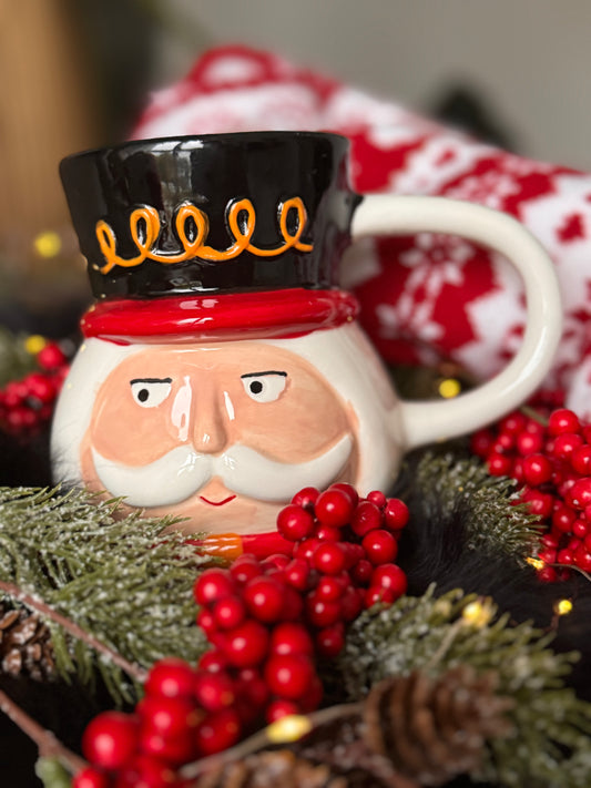 Weihnachtsbecher Nussknacker  Soldat von Exner 350 ml