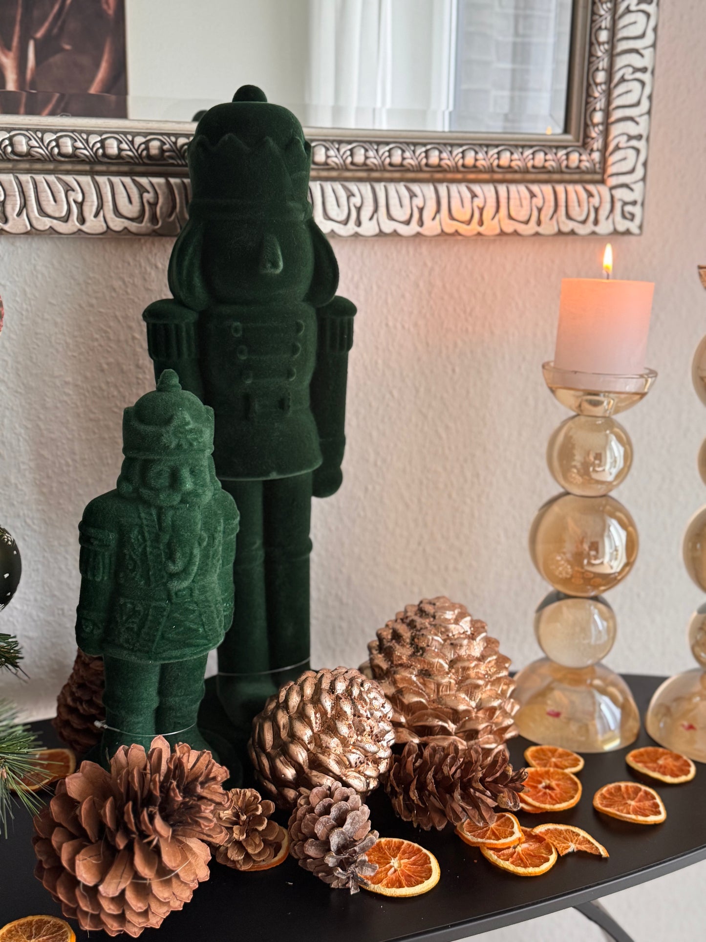 Zapfen Lilian in Gold von Exner klein 10 cm