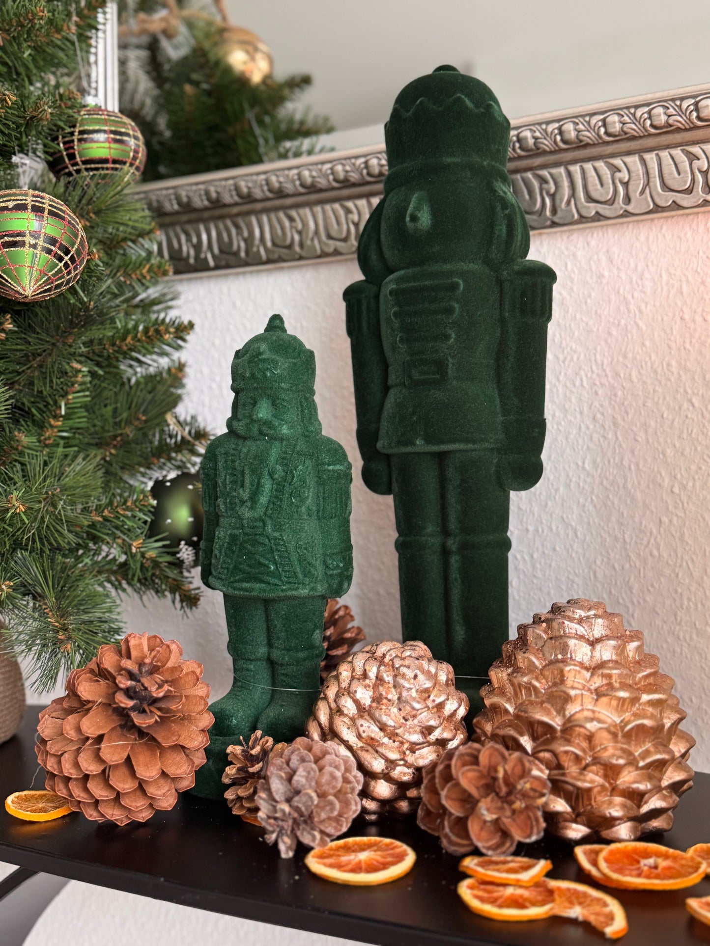 Deko Figur Soldat aus Samt von Exner Groß 50 cm