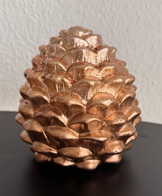 Zapfen Lilian in Gold von Exner klein 10 cm