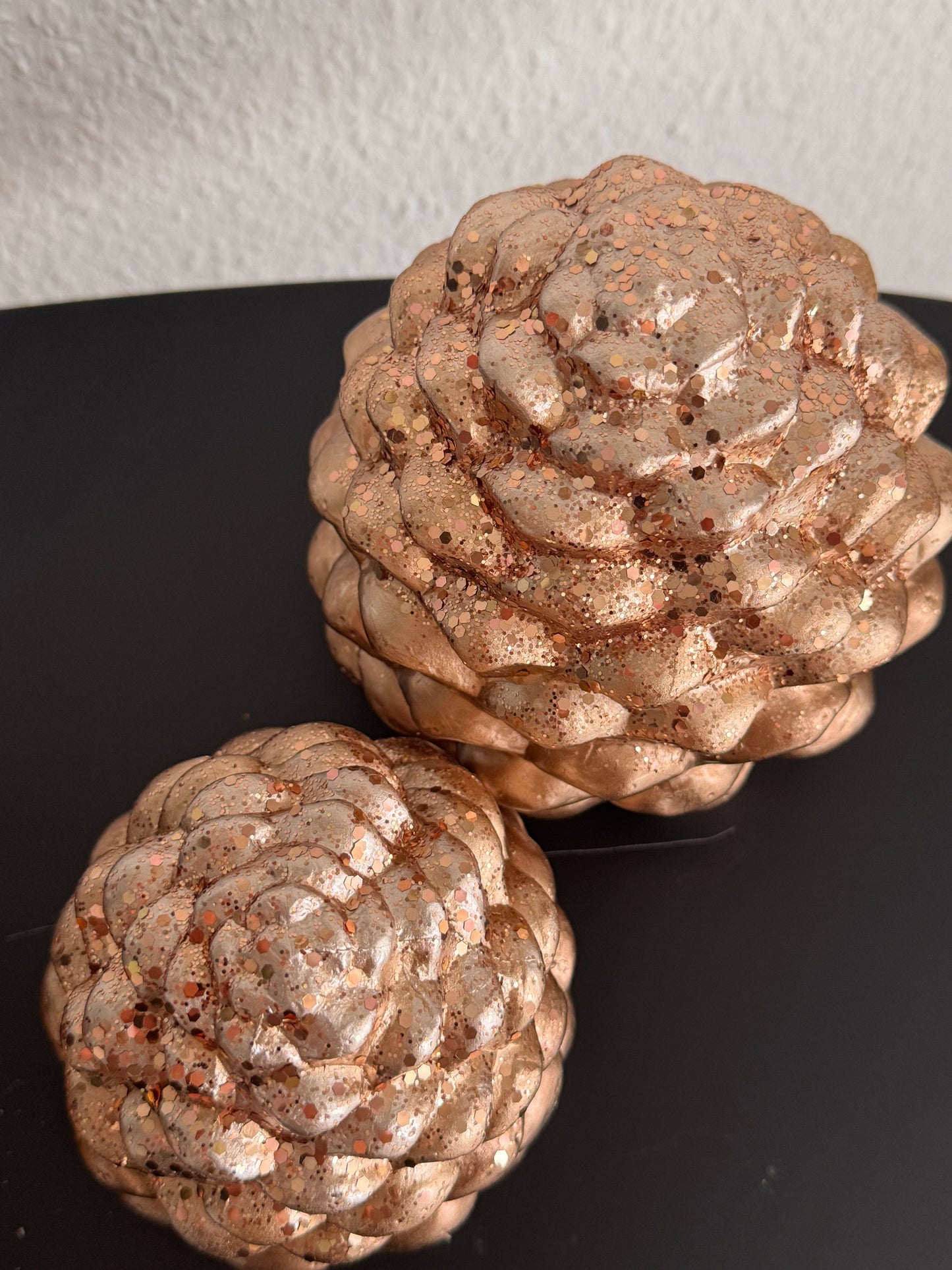 Zapfen Lilian in Gold von Exner klein 10 cm