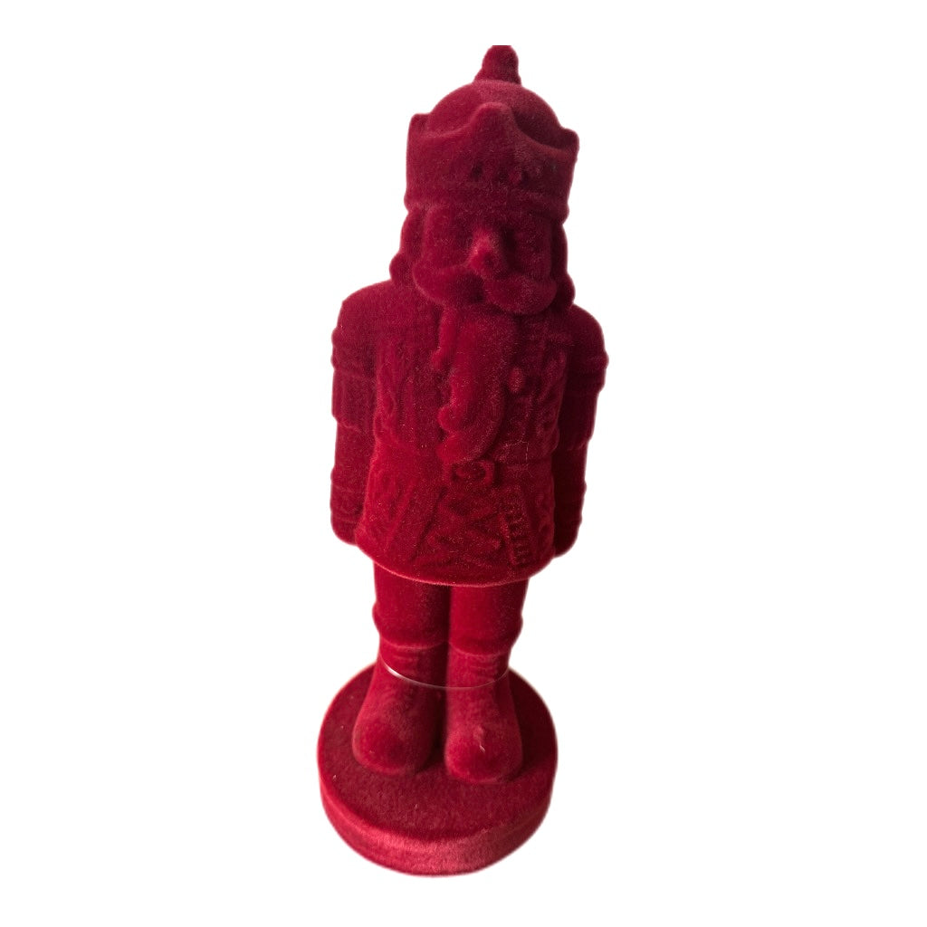 Soldat Samt Bordeaux  Burgund von Exner 33 cm