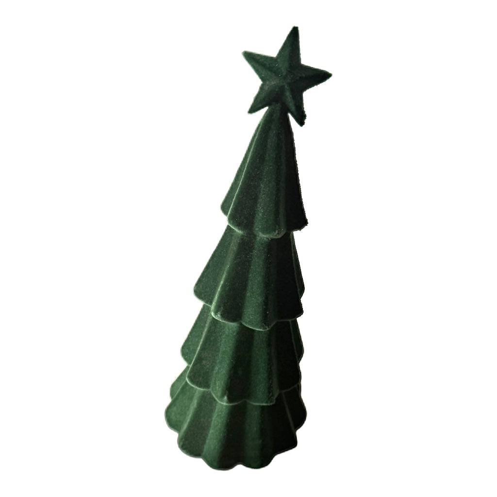 Samt Tannenbaum in Grün 39 cm von Exner