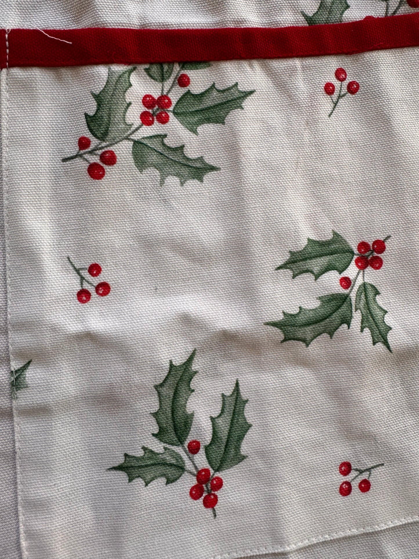 Küchenschürze mit Weihnachtsmotiv von  Clayre&Eef