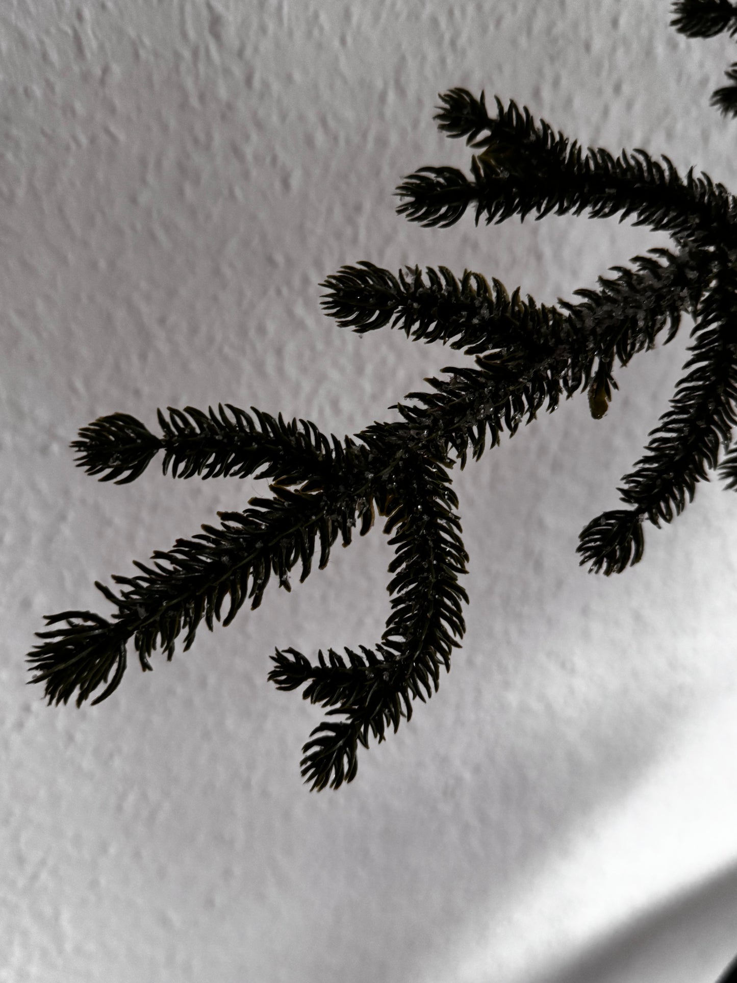 Tannenbaum mit LED-Beleuchtung und Jutesack 120 cm