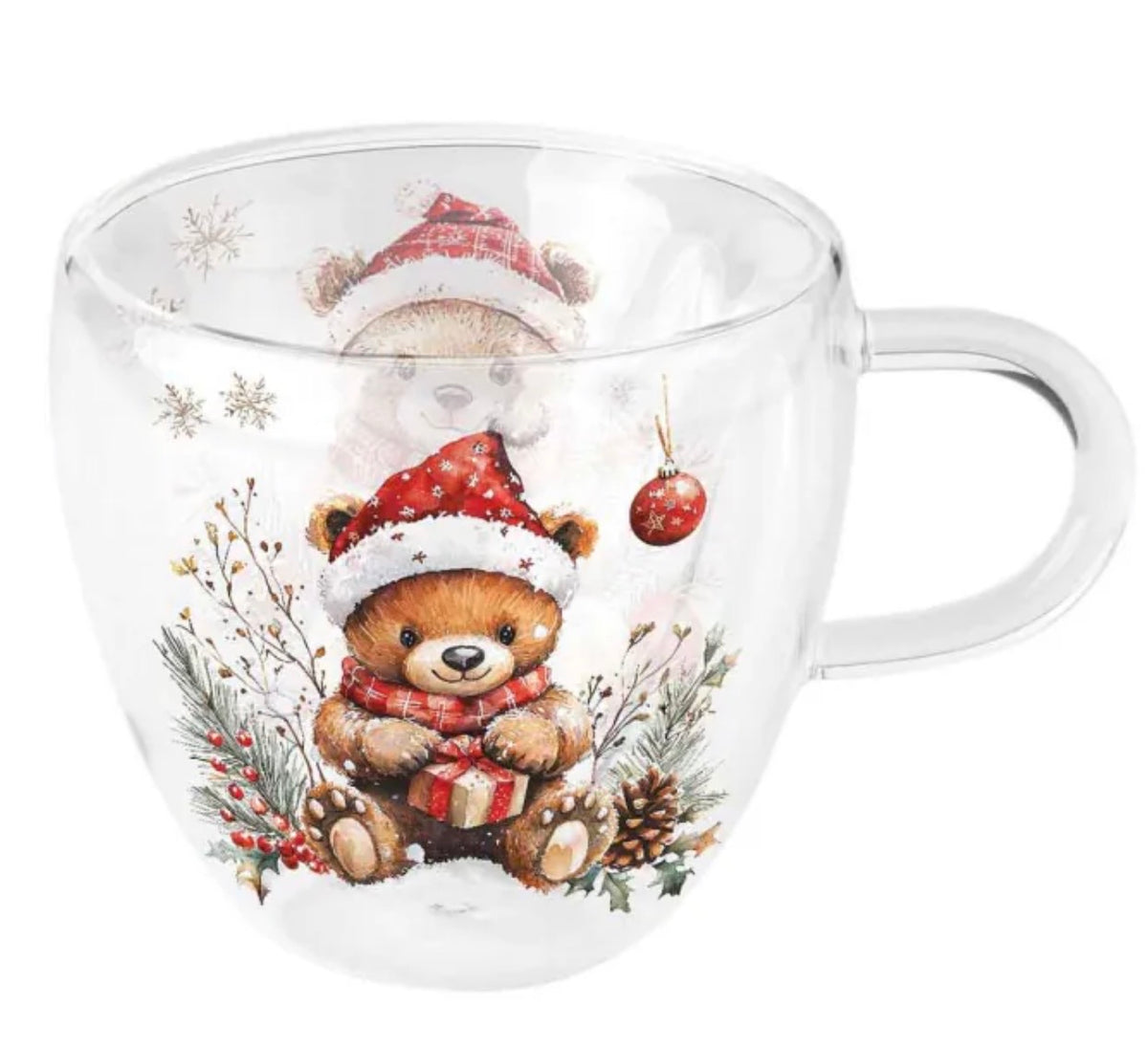 Doppelwandiges Glas Teddys Gift 0,2 l von Ambiente