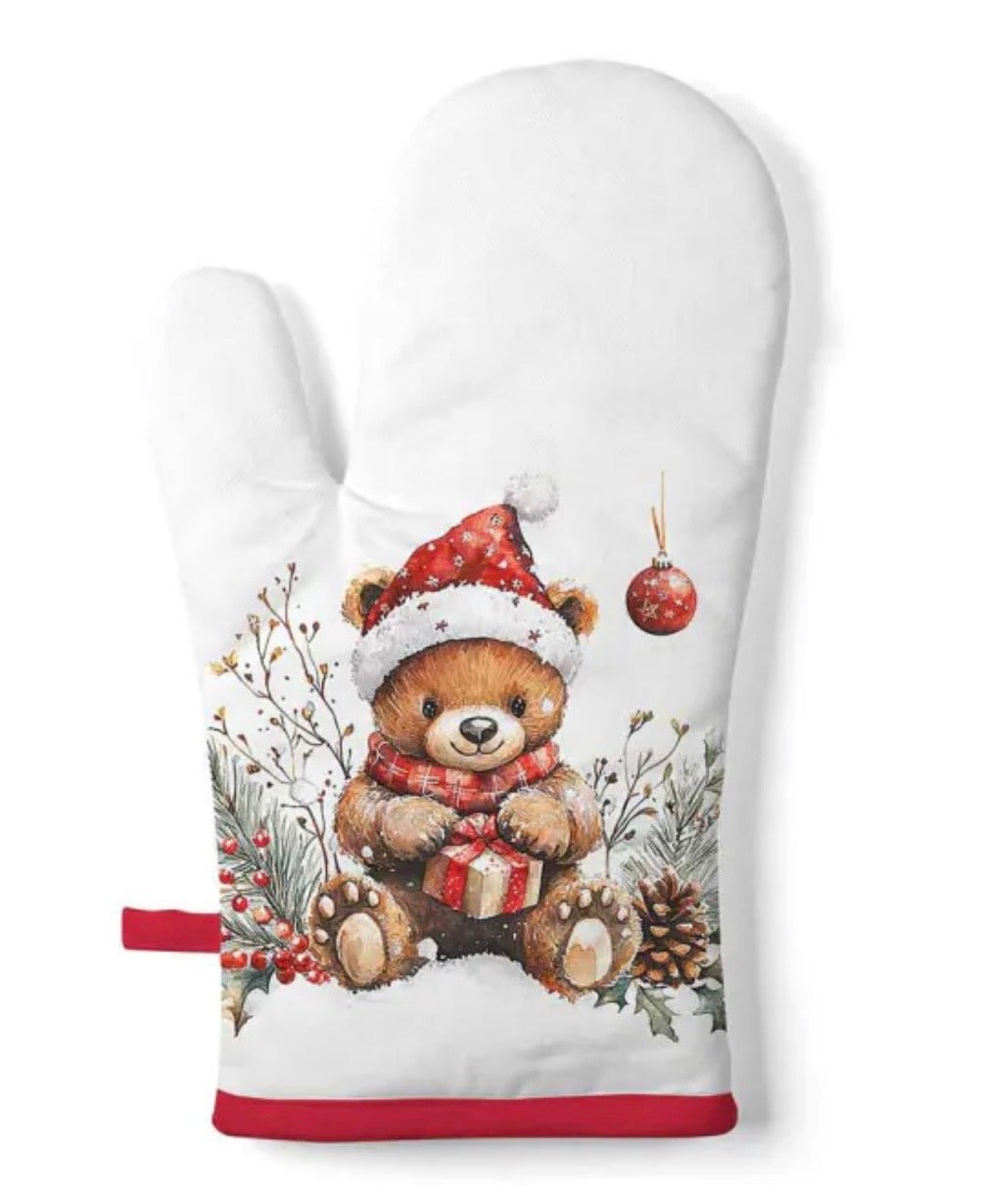 Ofenhandschuh Teddys Gift 18 x 30 cm von Ambiente